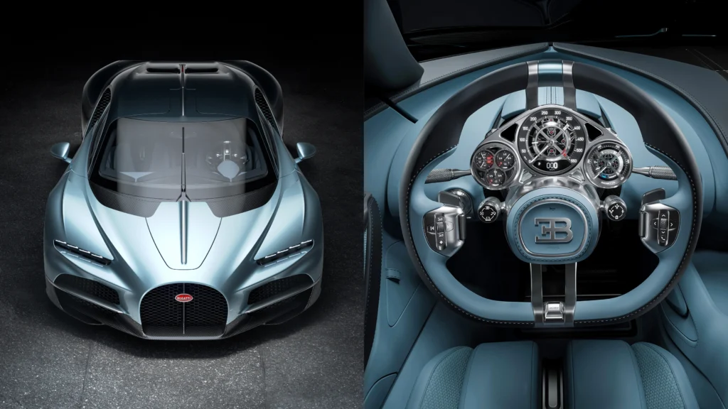 Bugatti Tourbillion front and interior